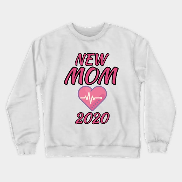 New Mom 2020 Crewneck Sweatshirt by soufyane